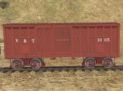 Boxcar 1005, red